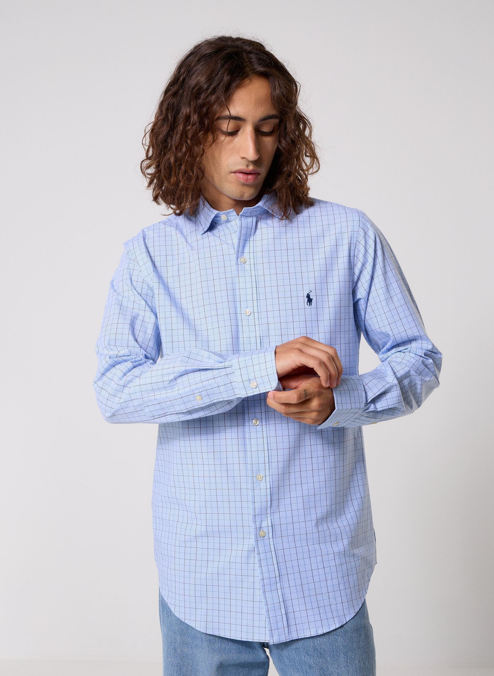 Hemden Woven-Sport Shirt-Shirt 710B22586 herren blau Polo Ralph Lauren Hemden Woven-Sport Shirt-Shirt 710B22586 herren blau 7285A BLUE MULTI