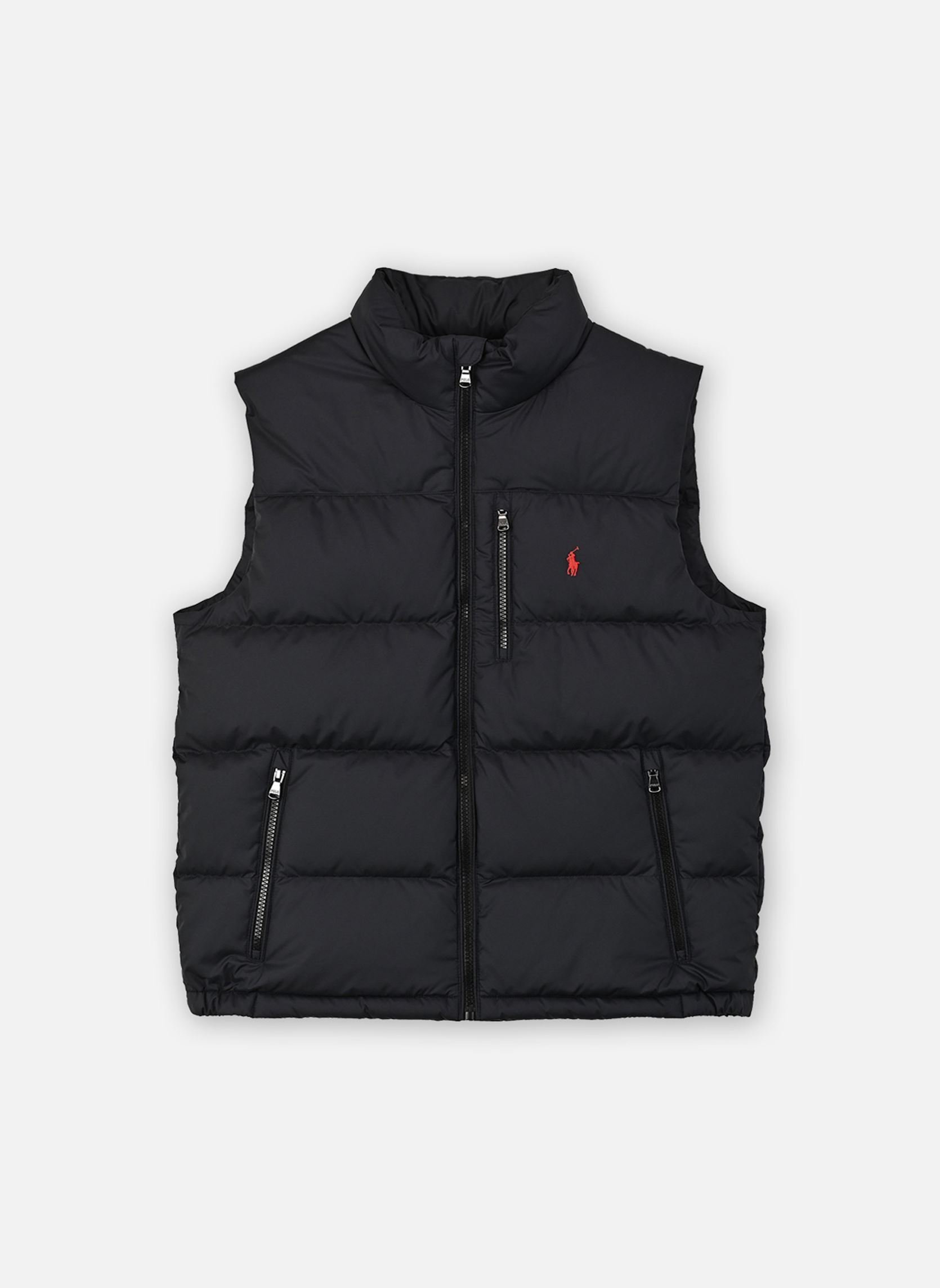Gewatteerde jassen Gilet sans manches Gorham en duvet jongens zwart Polo Ralph Lauren Gewatteerde jassen Gilet sans manches Gorham en duvet jongens zwart POLO BLACK