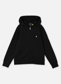 Sweaters met rits Sweat à capuche en molleton mélangé 323A jongens groen