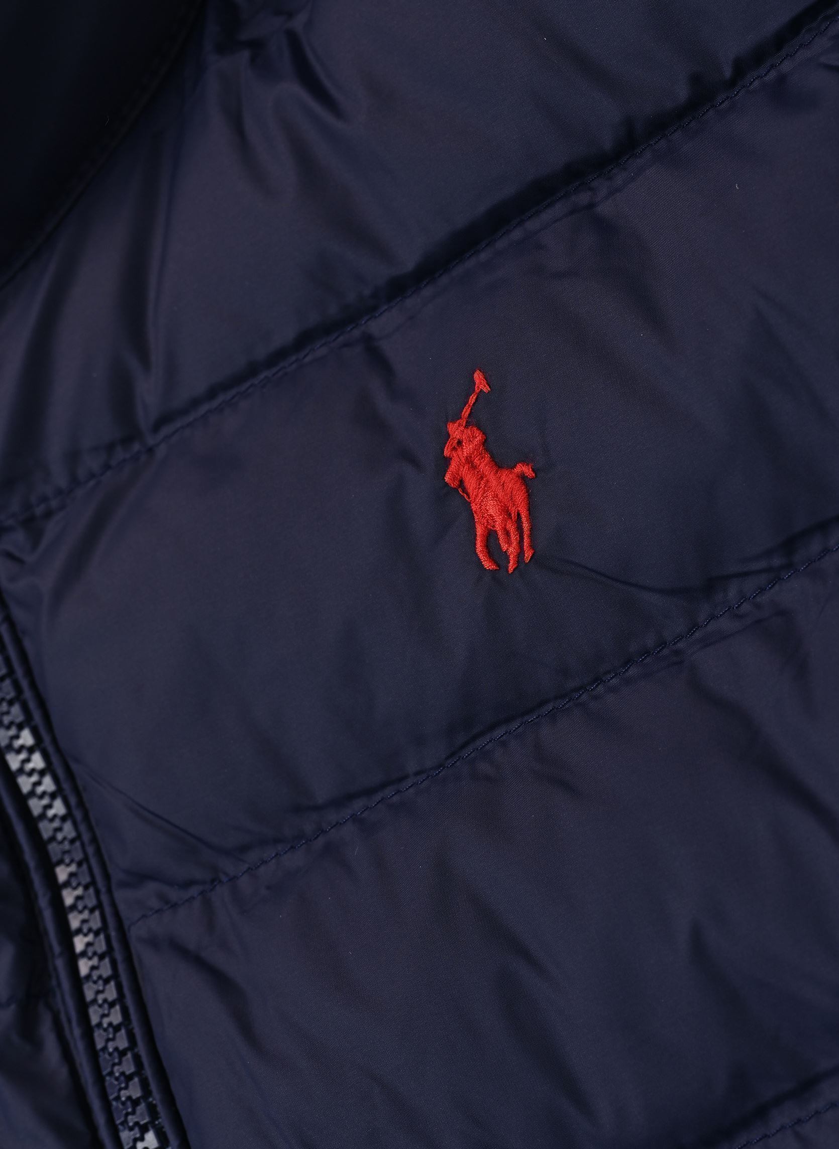 Doudounes Gilet matelassé rangeable P-Layer 323B15 garçon bleu Polo Ralph Lauren Doudounes Gilet matelassé rangeable P-Layer 323B15 garçon bleu NEWPORT NAVY