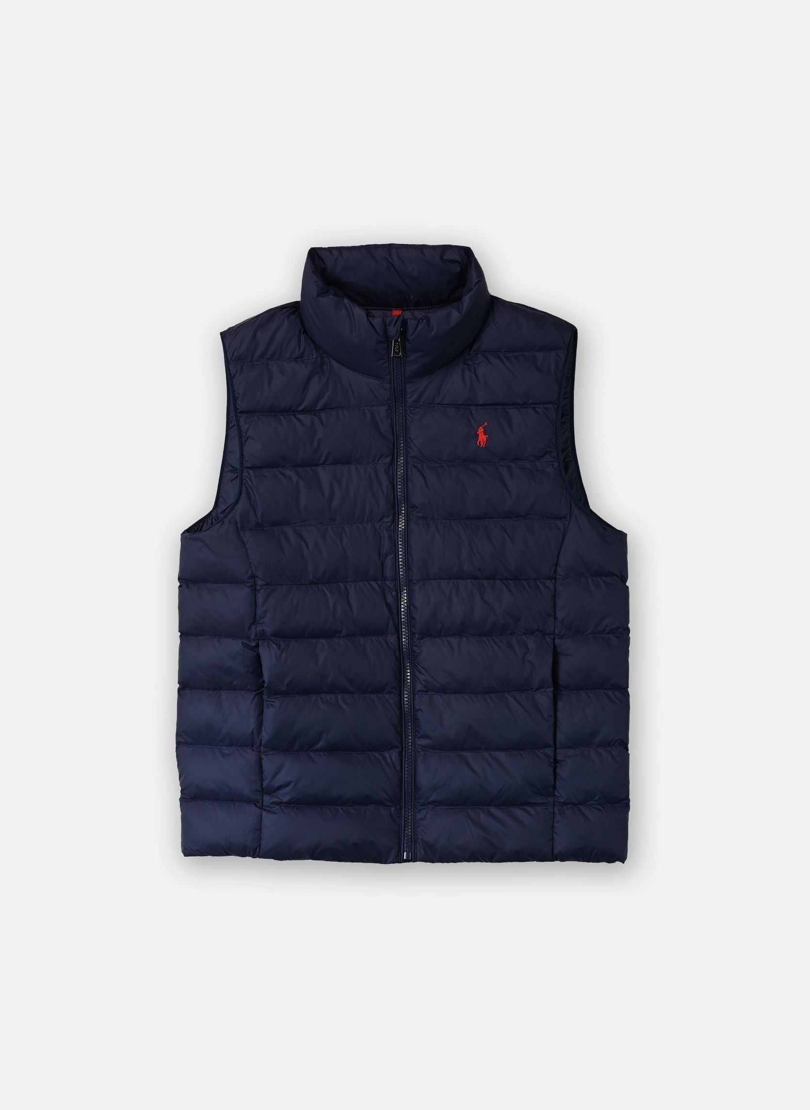 Doudounes Gilet matelassé rangeable P-Layer 323B15 garçon bleu Polo Ralph Lauren Doudounes Gilet matelassé rangeable P-Layer 323B15 garçon bleu NEWPORT NAVY