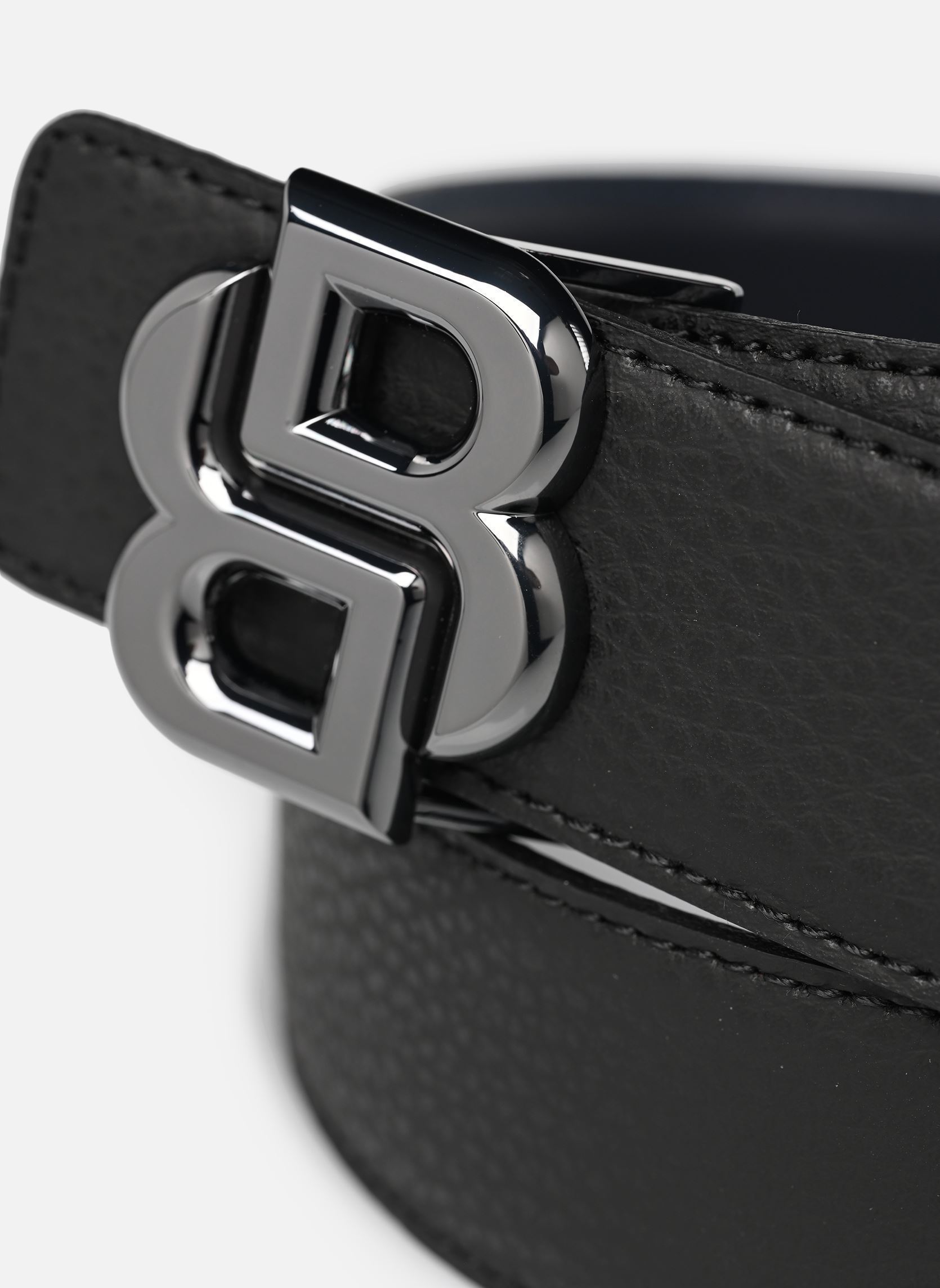Gürtel B_Icon-Gr-St_Sr35 herren schwarz BOSS Gürtel B_Icon-Gr-St_Sr35 herren schwarz 004-BLACK