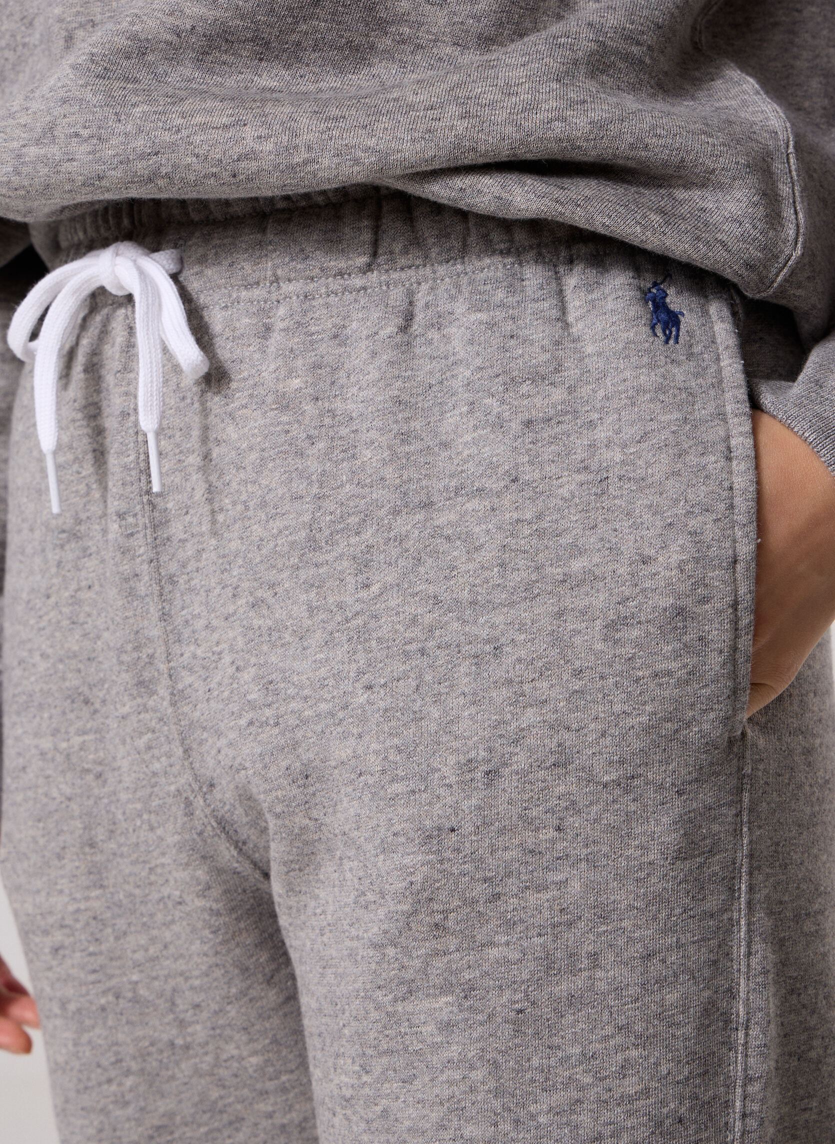 Pantaloni da jogging Pantalon de survêtement en molleton 2119 donna grigio Polo Ralph Lauren Pantaloni da jogging Pantalon de survêtement en molleton 2119 donna grigio DARK VINTAGE HEATHER