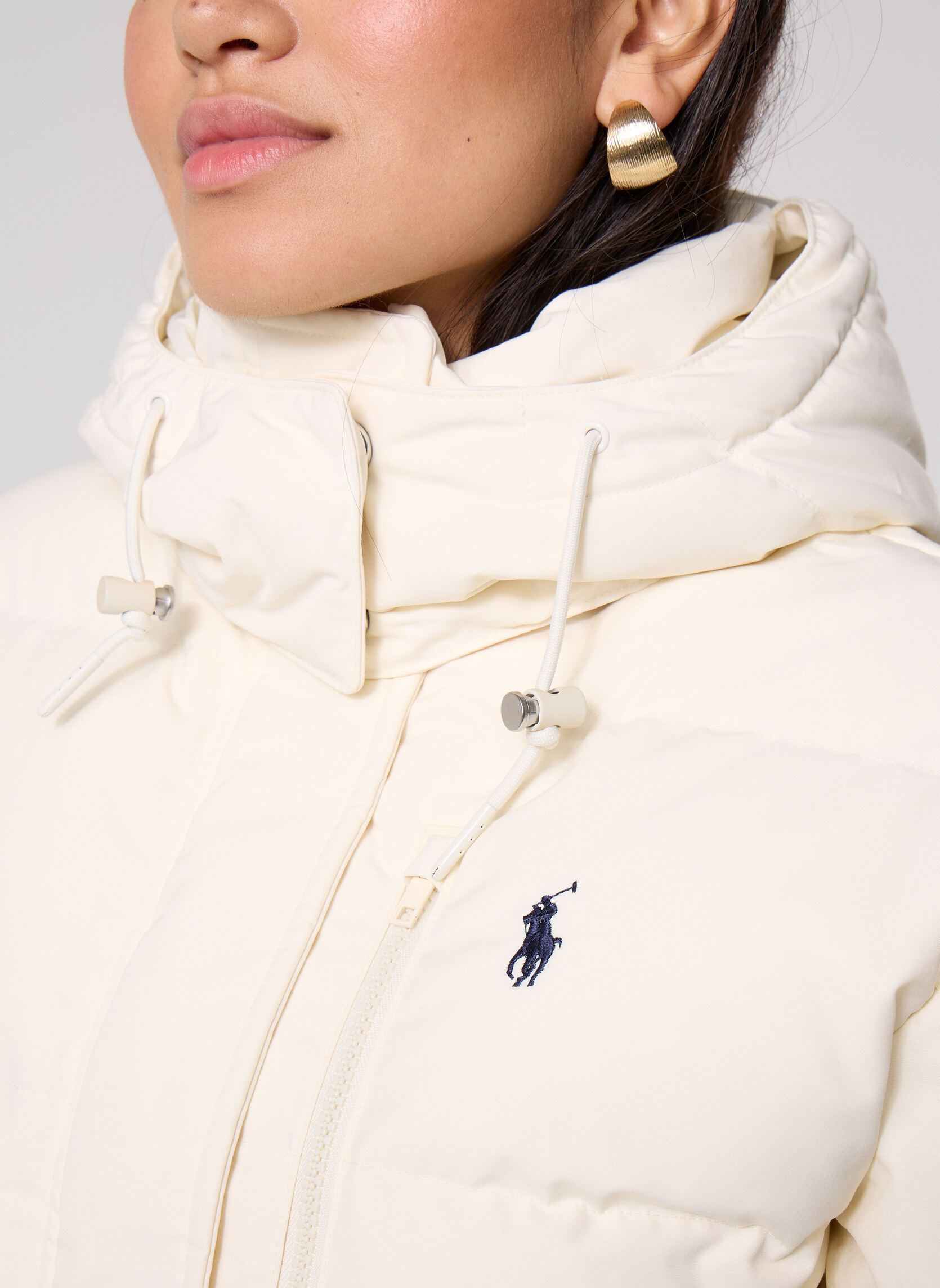 Doudounes Doudoune en duvet 211B17285 femme blanc Polo Ralph Lauren Doudounes Doudoune en duvet 211B17285 femme blanc ESTATE CREAM