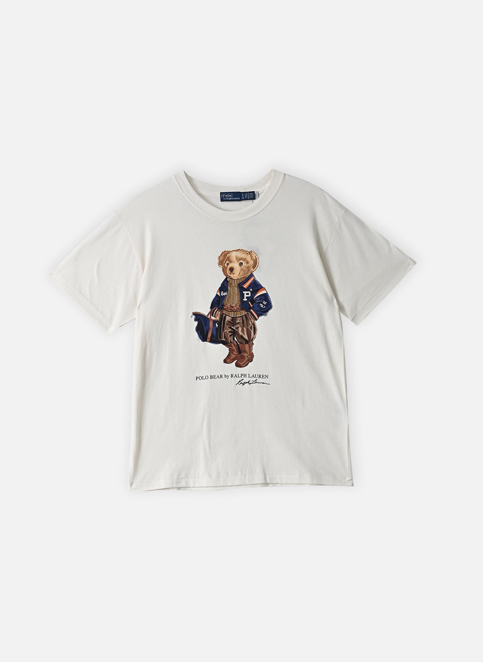 T-Shirts T-shirt Polo Bear jersey de coton 211B17 damen weiß Polo Ralph Lauren T-Shirts T-shirt Polo Bear jersey de coton 211B17 damen weiß WARM WHITE