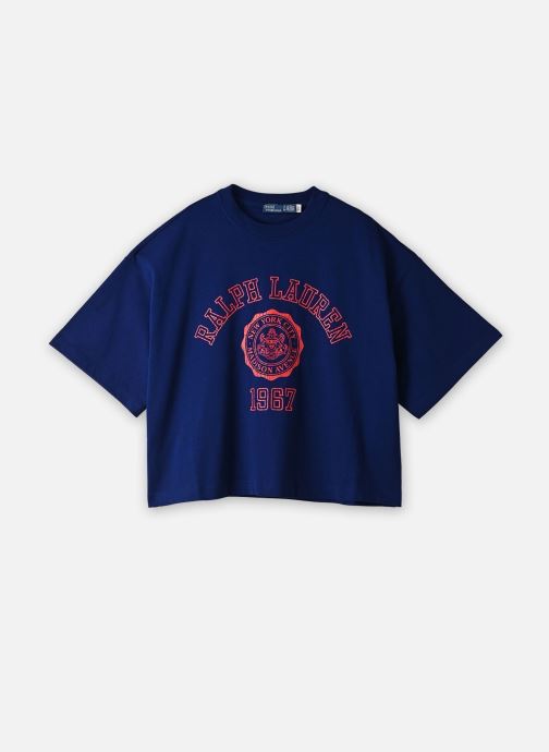 Polo Ralph Lauren T-shirts T-shirt oversize Polo 211B17791001 dames blauw