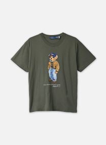 Tee-shirts T-shirt Polo Bear jersey de coton 211B17 femme vert Polo Ralph Lauren Tee-shirts T-shirt Polo Bear jersey de coton 211B17 femme vert DENSE OLIVE