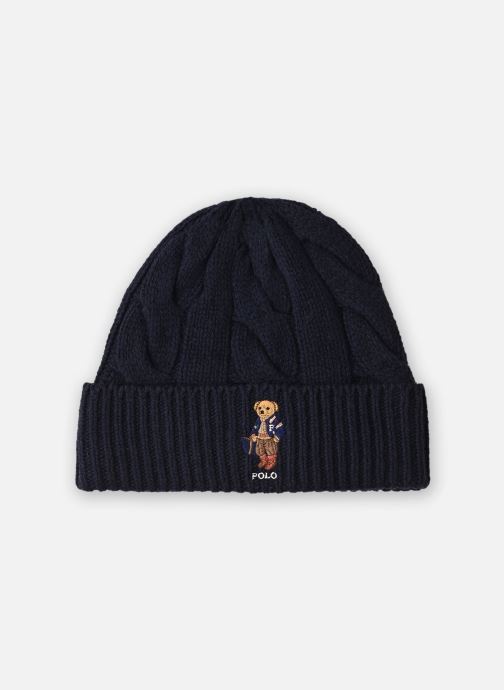 Polo Ralph Lauren Bonnets Bonnet Polo Bear femme bleu