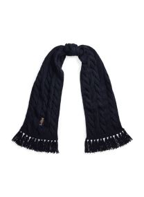 Echarpes Echarpe Polo Bear torsadé femme bleu