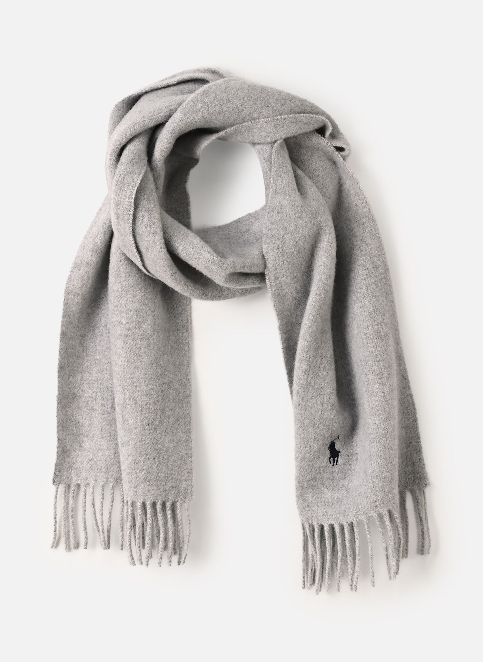 Echarpes Sld Wl Scrf-Scarf-Oblong femme gris Polo Ralph Lauren Echarpes Sld Wl Scrf-Scarf-Oblong femme gris GREY