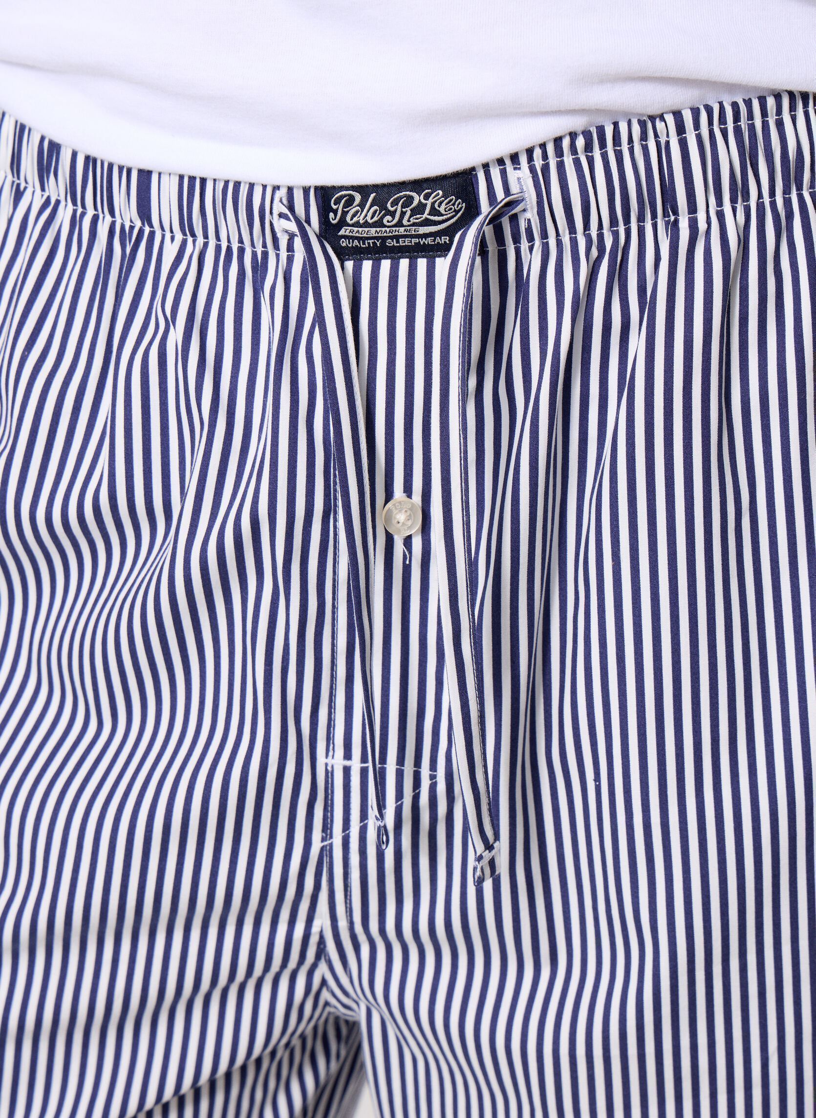 Pantalons larges Pantalon de pyjama Polo Ralph Lauren homme multicolore Polo Ralph Lauren Pantalons larges Pantalon de pyjama Polo Ralph Lauren homme multicolore NEWPORT NAVY/PAPER WHITE STRP