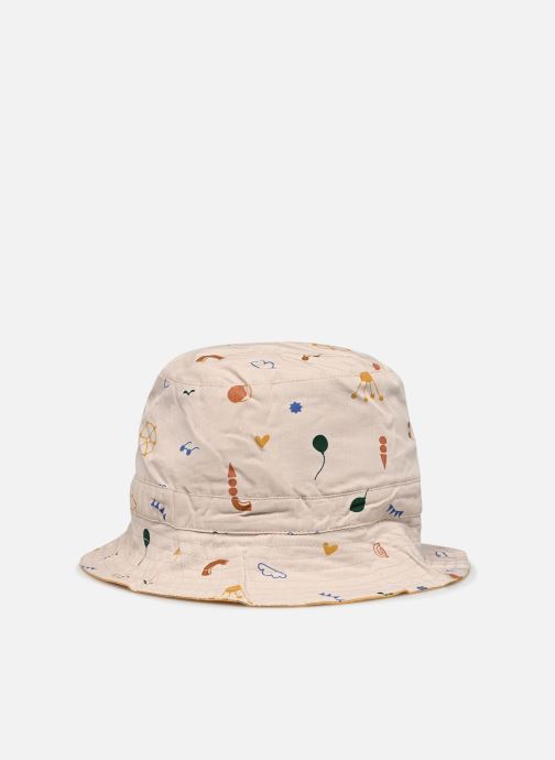 Liewood Chapeaux NPU-Sander reversible sun hat garçon beige