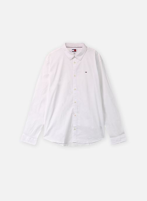 Tommy Jeans Hemden NPU-TJM ORIGINAL STRETCH heren roze