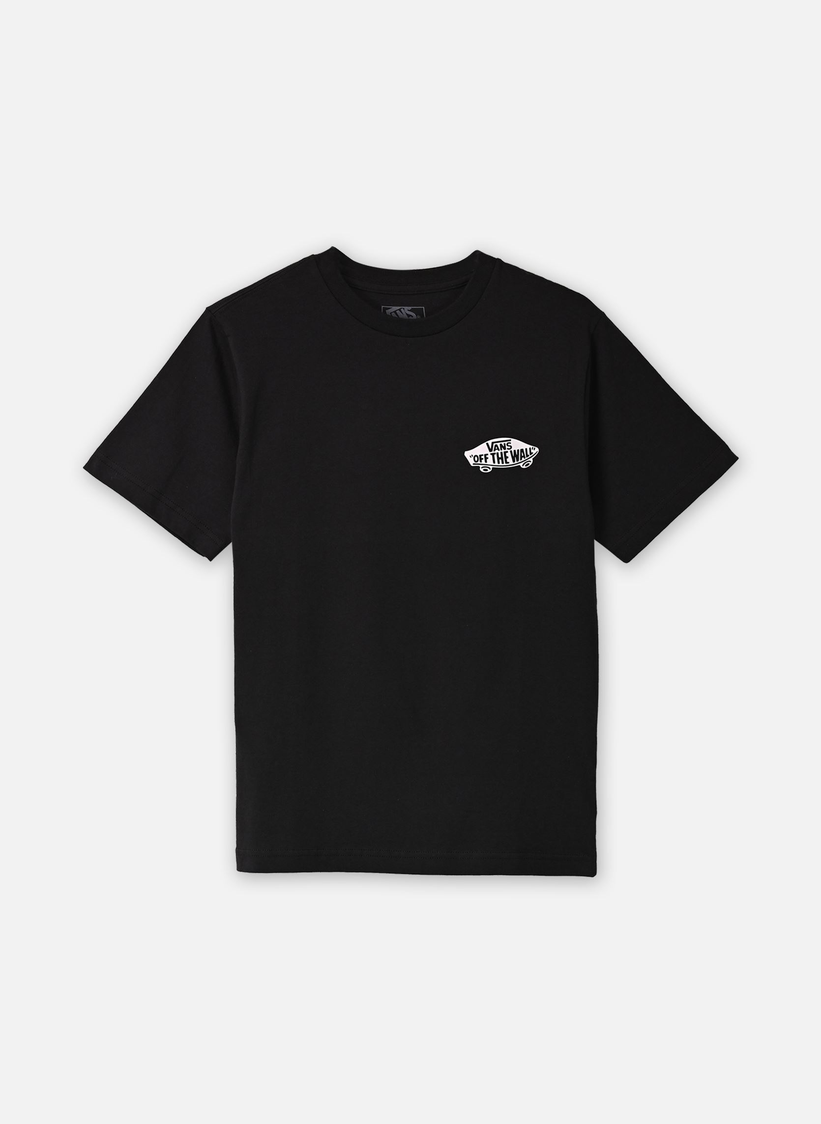 Tee-shirts NPU-Double Standard Ss Tee garçon noir Vans Tee-shirts NPU-Double Standard Ss Tee garçon noir Black
