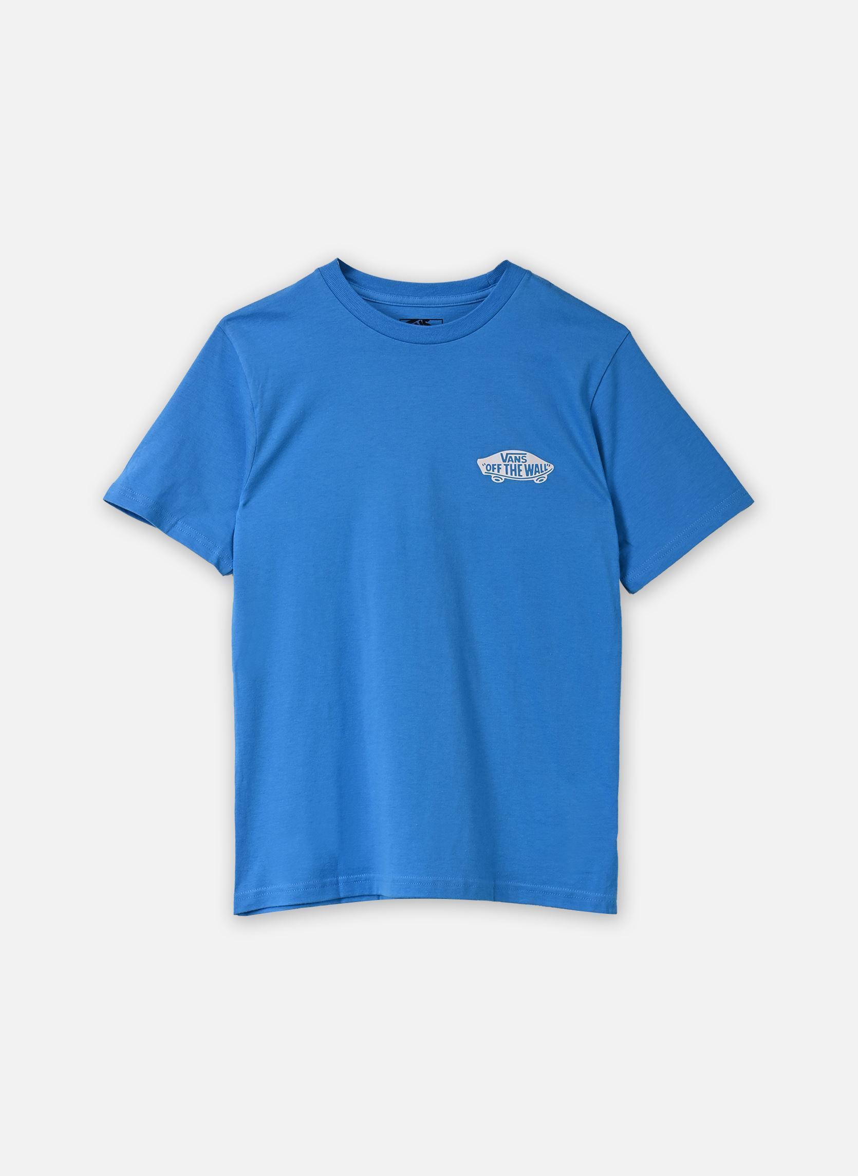 Tee-shirts NPU-Double Standard Ss Tee garçon bleu Vans Tee-shirts NPU-Double Standard Ss Tee garçon bleu Bright Azure