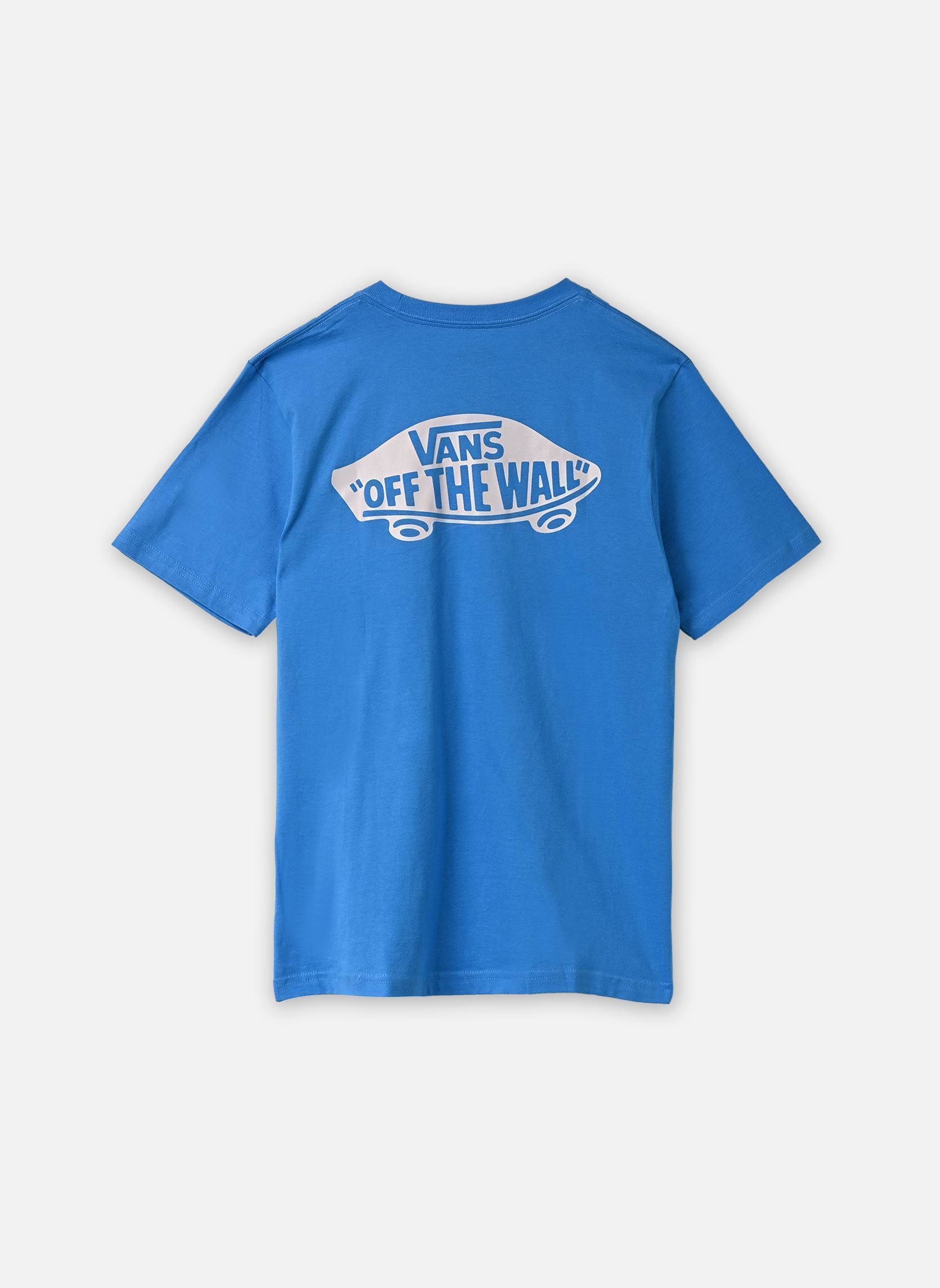 Tee-shirts NPU-Double Standard Ss Tee garçon bleu Vans Tee-shirts NPU-Double Standard Ss Tee garçon bleu Bright Azure