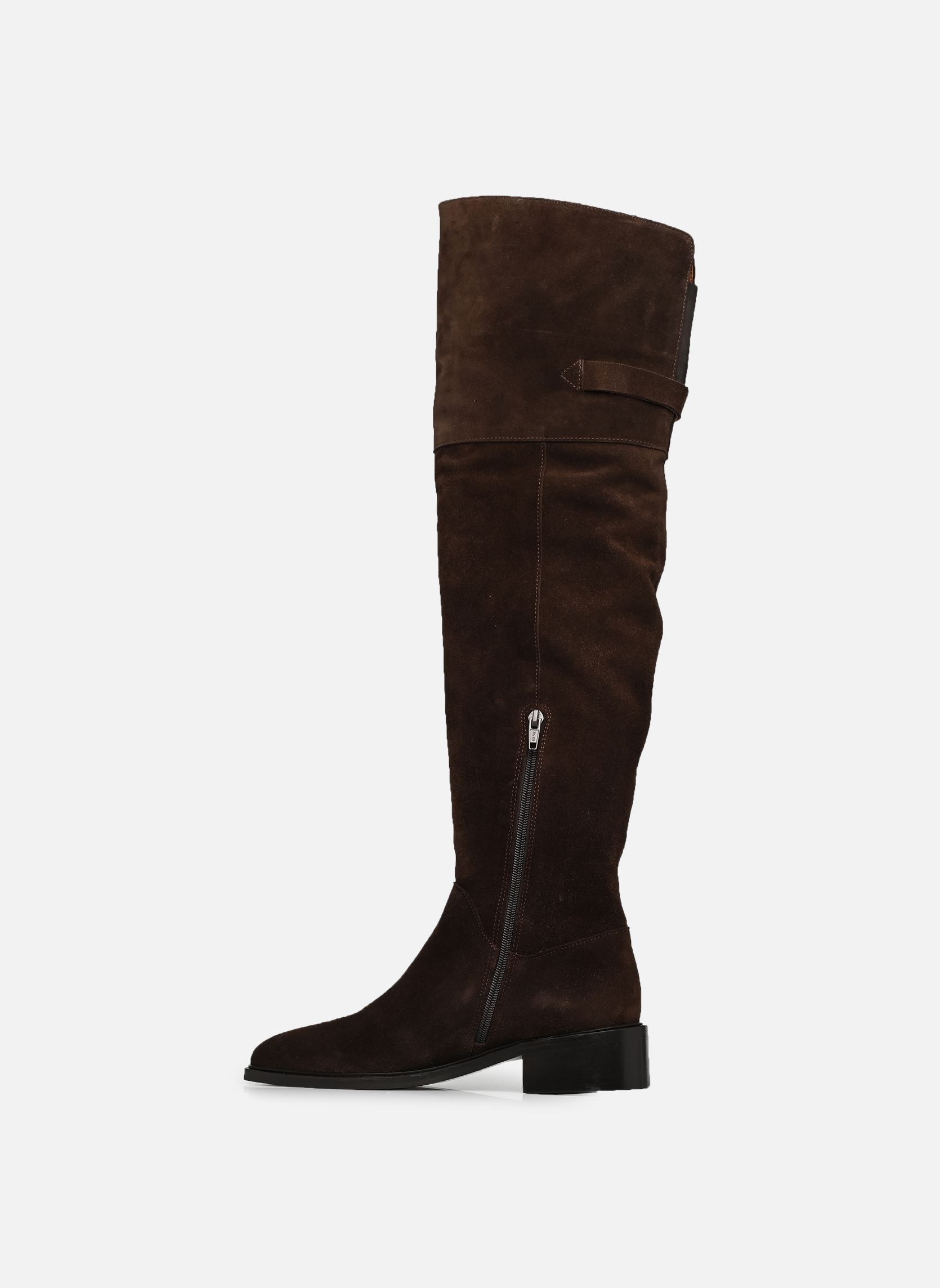 Bottes Marlowe femme marron Georgia Rose Bottes Marlowe femme marron Y020 CROUTE CAOBA