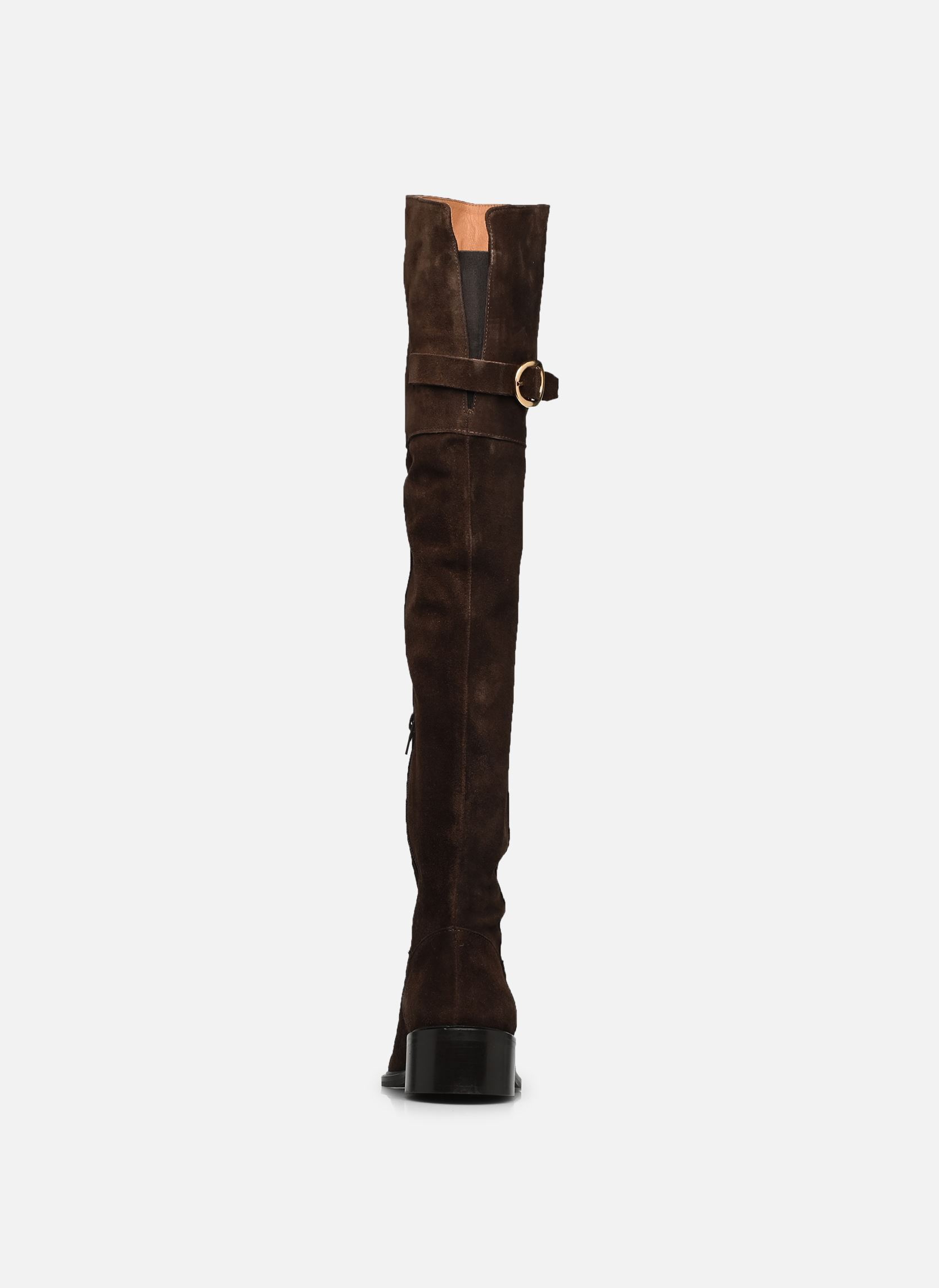 Bottes Marlowe femme marron Georgia Rose Bottes Marlowe femme marron Y020 CROUTE CAOBA