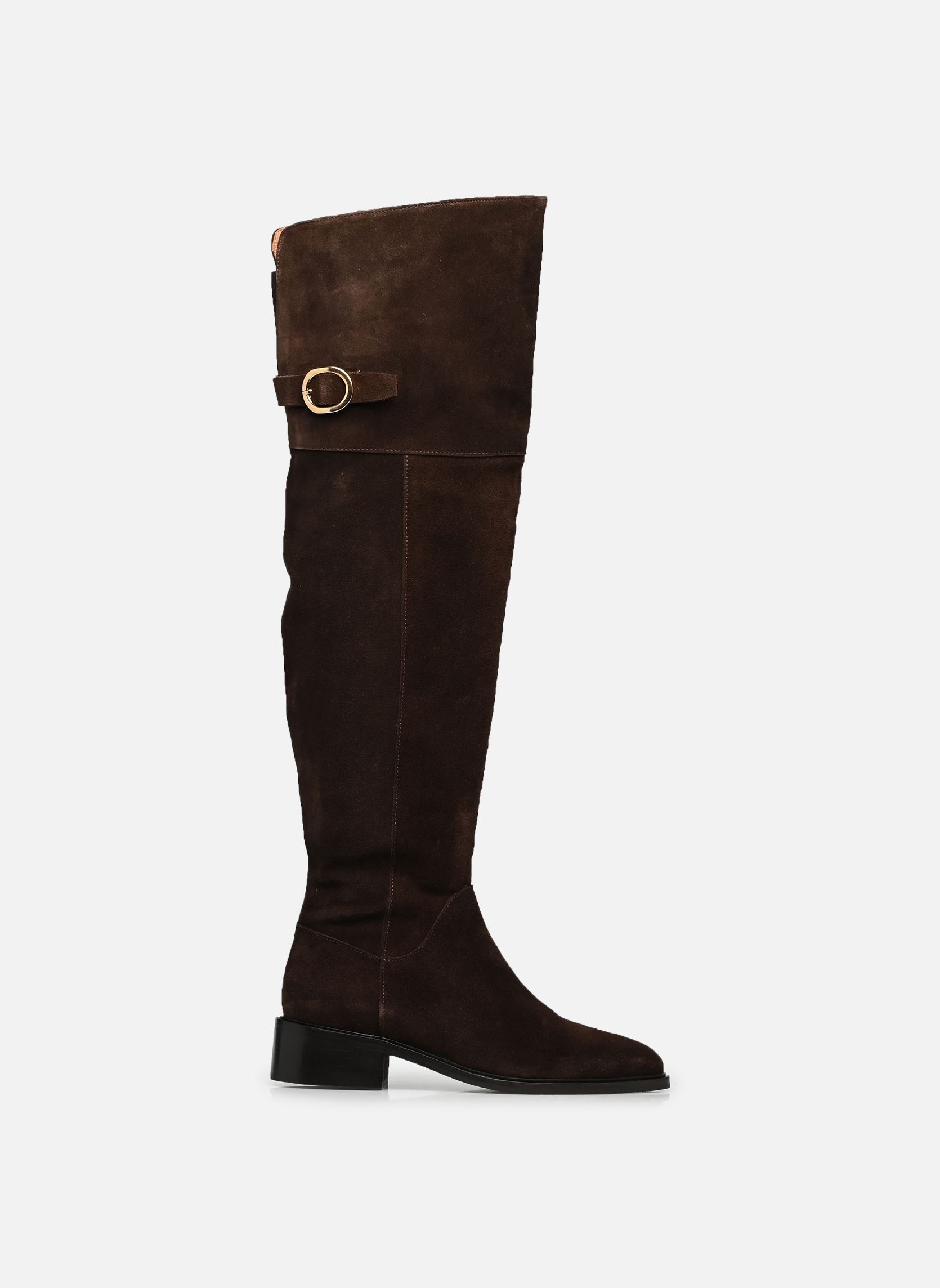 Bottes Marlowe femme marron Georgia Rose Bottes Marlowe femme marron Y020 CROUTE CAOBA
