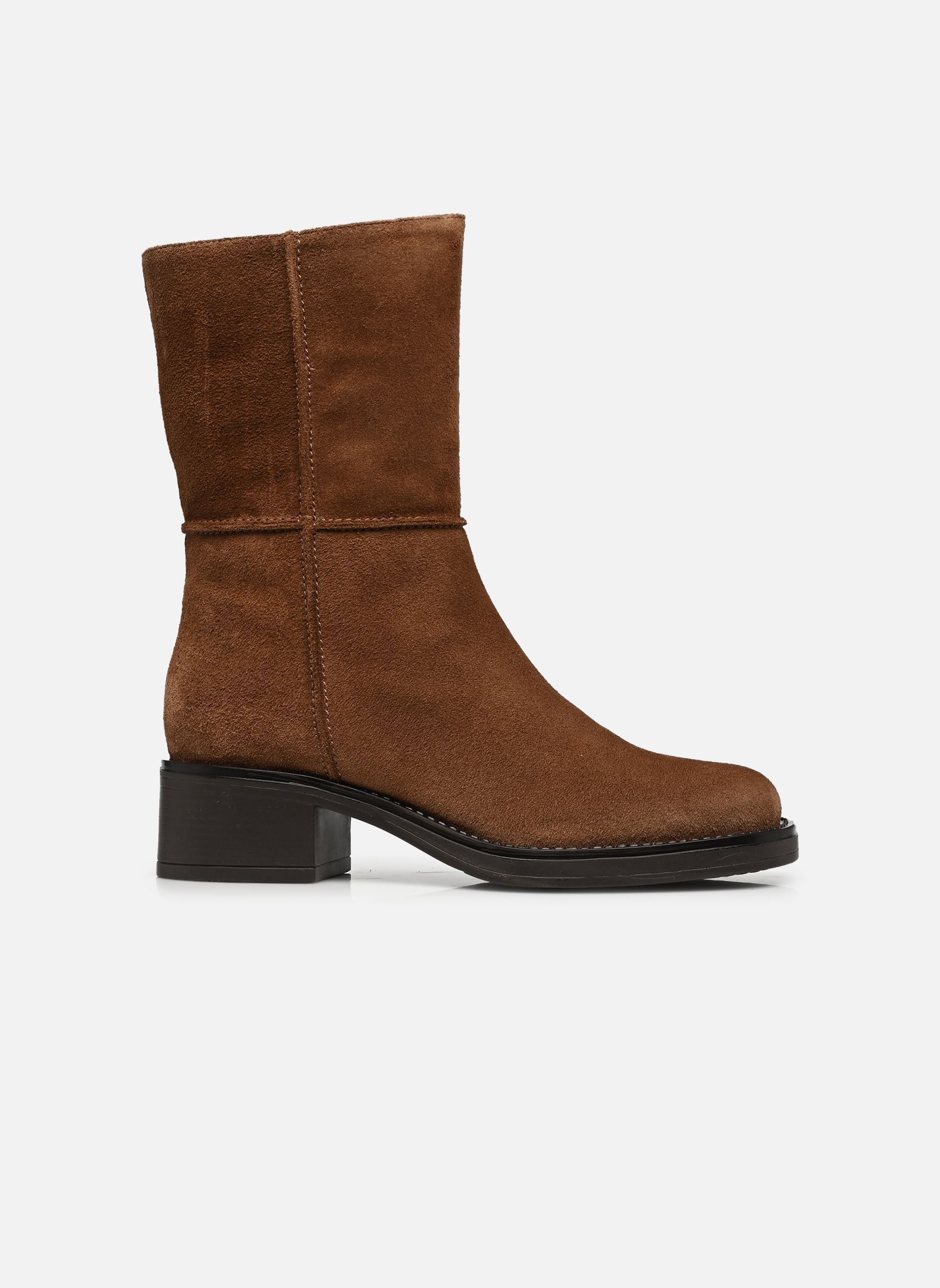 Enkellaarzen en boots Mei dames bruin Georgia Rose Enkellaarzen en boots Mei dames bruin W362 CROUTE MOCHA 4703