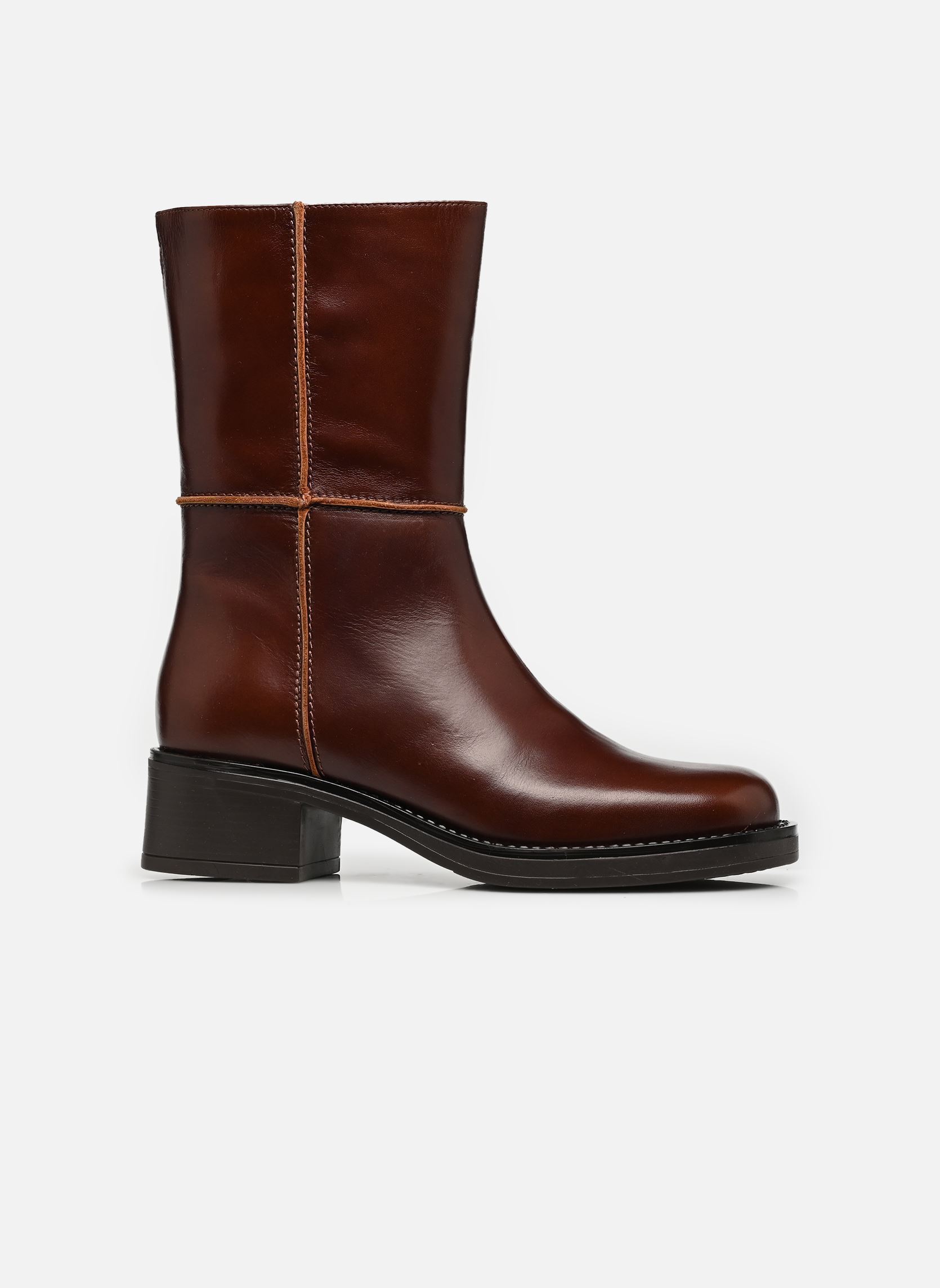 Bottines et boots Mei femme marron Georgia Rose Bottines et boots Mei femme marron W362 OLD BRISTOL TAN