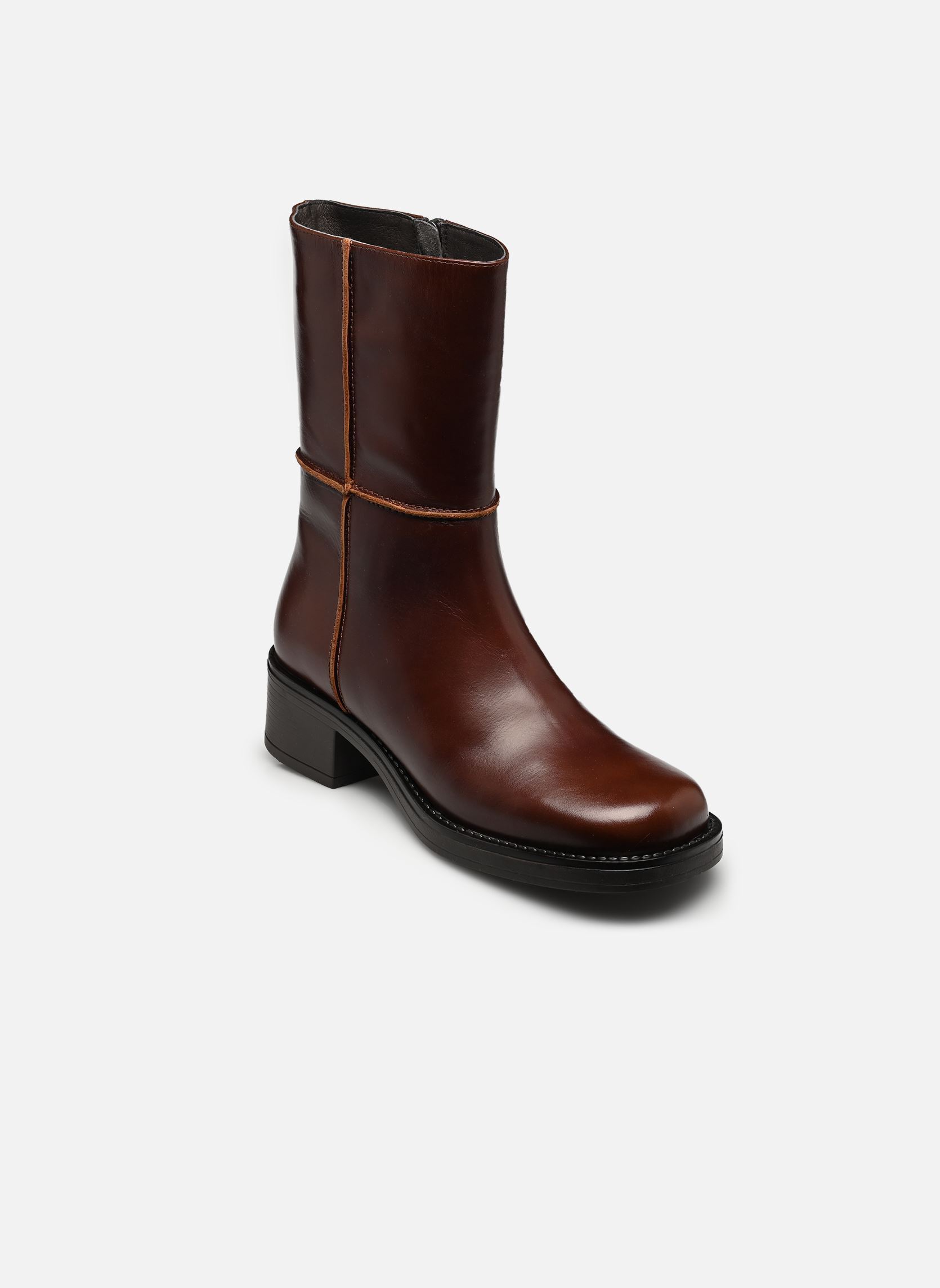 Bottines et boots Mei femme marron Georgia Rose Bottines et boots Mei femme marron W362 OLD BRISTOL TAN