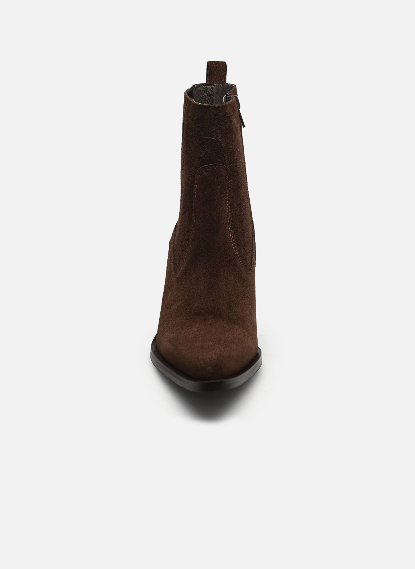 Bottines et boots Miyuki femme marron Georgia Rose Bottines et boots Miyuki femme marron W293 CROUTE CAOBA