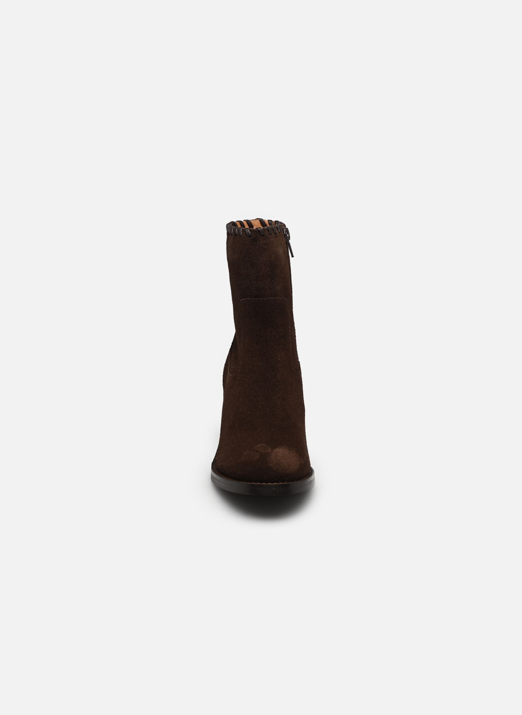 Bottines et boots Muguet femme marron Georgia Rose Bottines et boots Muguet femme marron W2360 CROUTE CAOBA