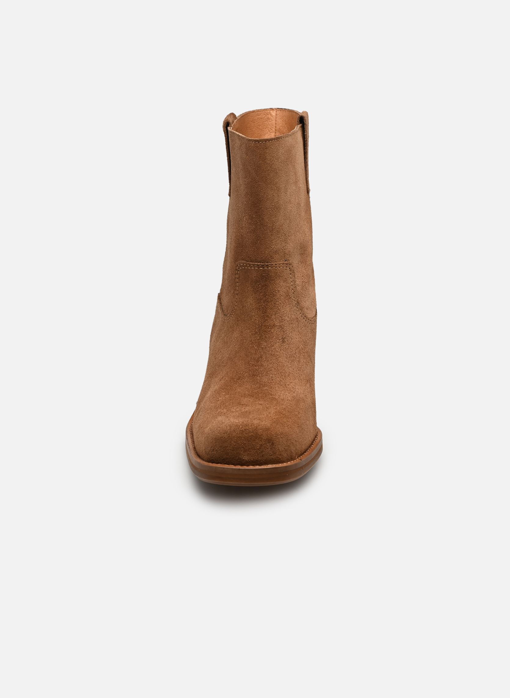 Bottines et boots A8914 femme marron Billi Bi Bottines et boots A8914 femme marron TABAC BABYSILK SUEDE