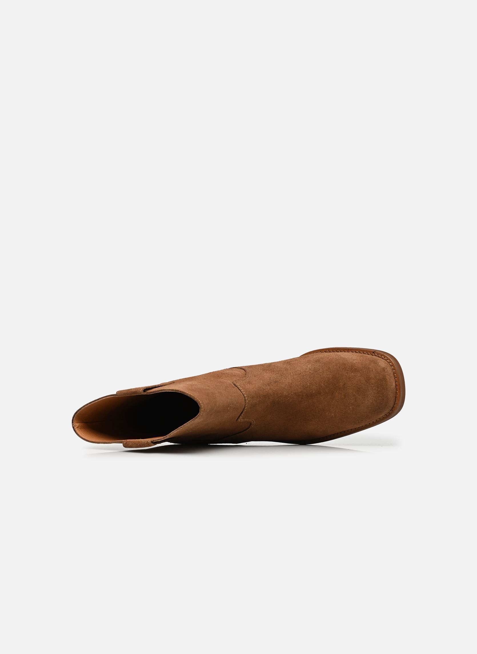 Bottines et boots A8914 femme marron Billi Bi Bottines et boots A8914 femme marron TABAC BABYSILK SUEDE