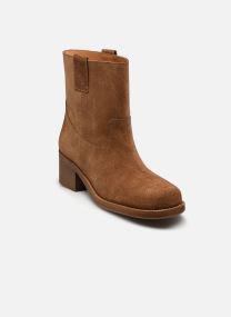 Bottines et boots A8914 femme marron