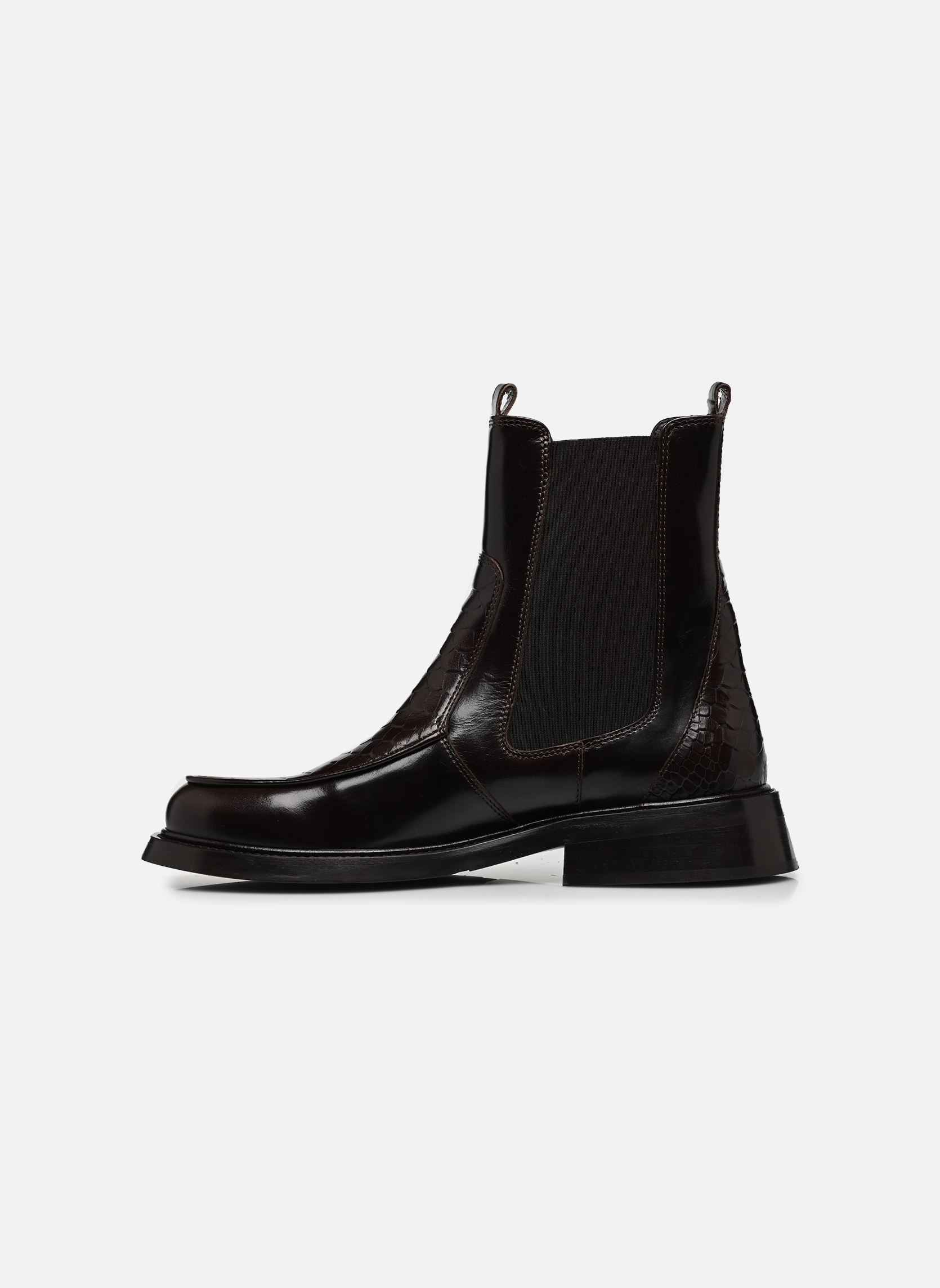 Bottines et boots B1162 femme marron Billi Bi Bottines et boots B1162 femme marron BROWN PYTHON COMB 26