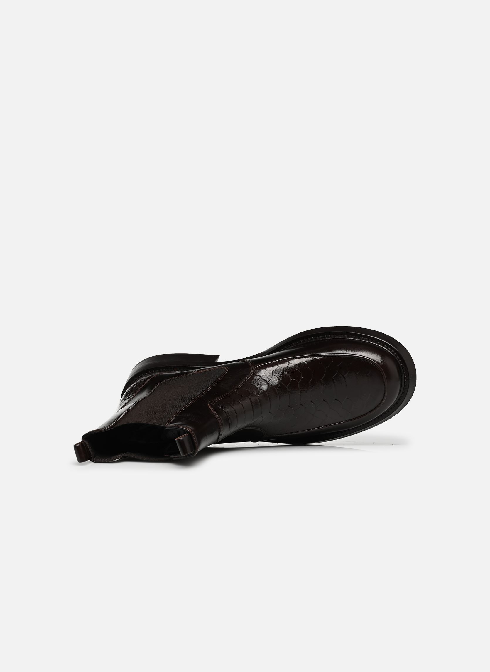 Bottines et boots B1162 femme marron Billi Bi Bottines et boots B1162 femme marron BROWN PYTHON COMB 26