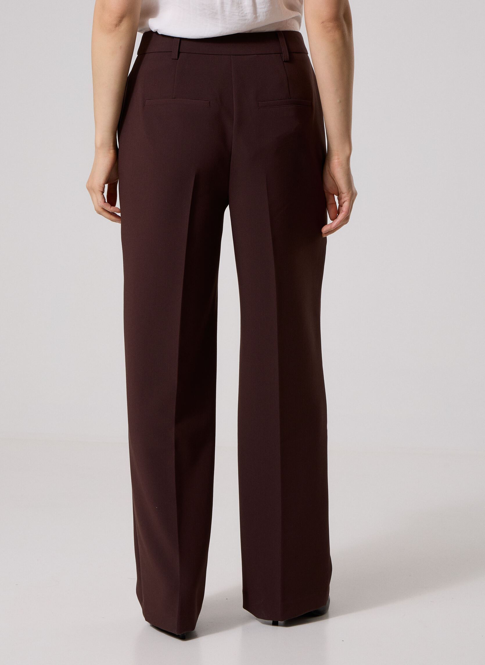 Pantalons de costume PANTALON-TAILLEUR femme marron Georgia Rose Pantalons de costume PANTALON-TAILLEUR femme marron BLACK COFFEE