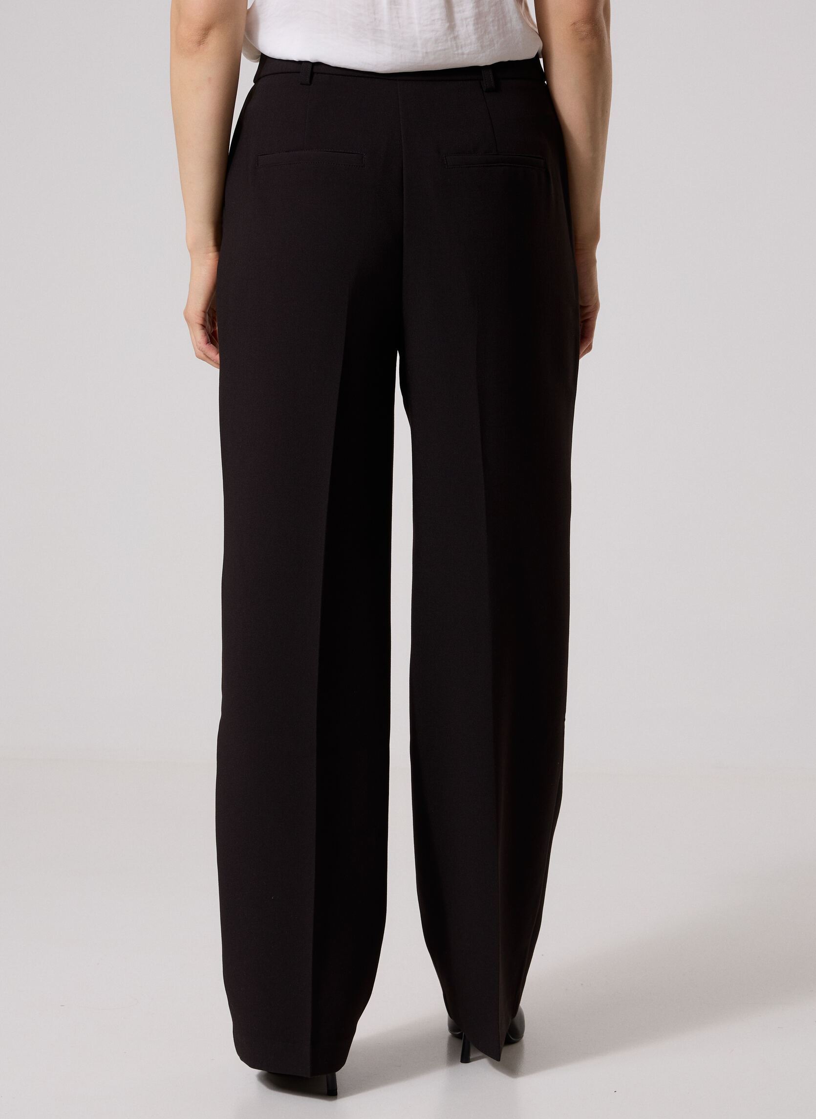 Kostuumbroeken PANTALON-TAILLEUR dames zwart Georgia Rose Kostuumbroeken PANTALON-TAILLEUR dames zwart JET BLACK