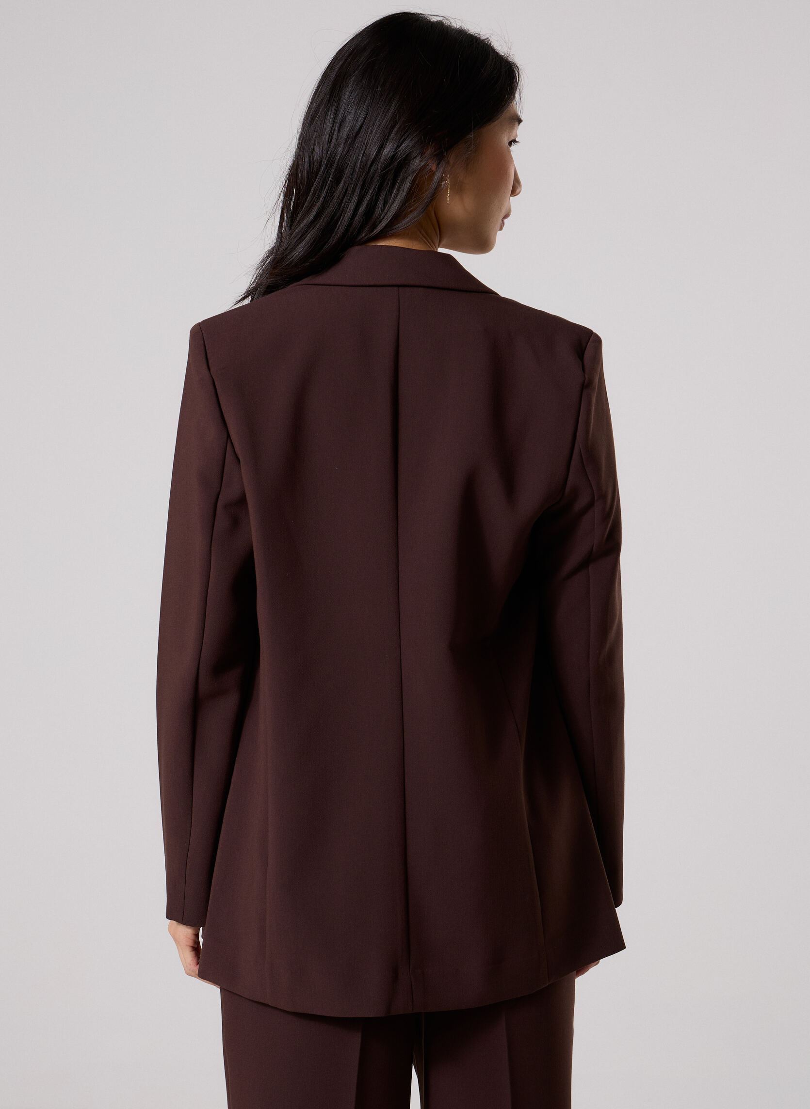 Vestes de costume VESTE-TAILLEUR femme marron Georgia Rose Vestes de costume VESTE-TAILLEUR femme marron BLACK COFFEE