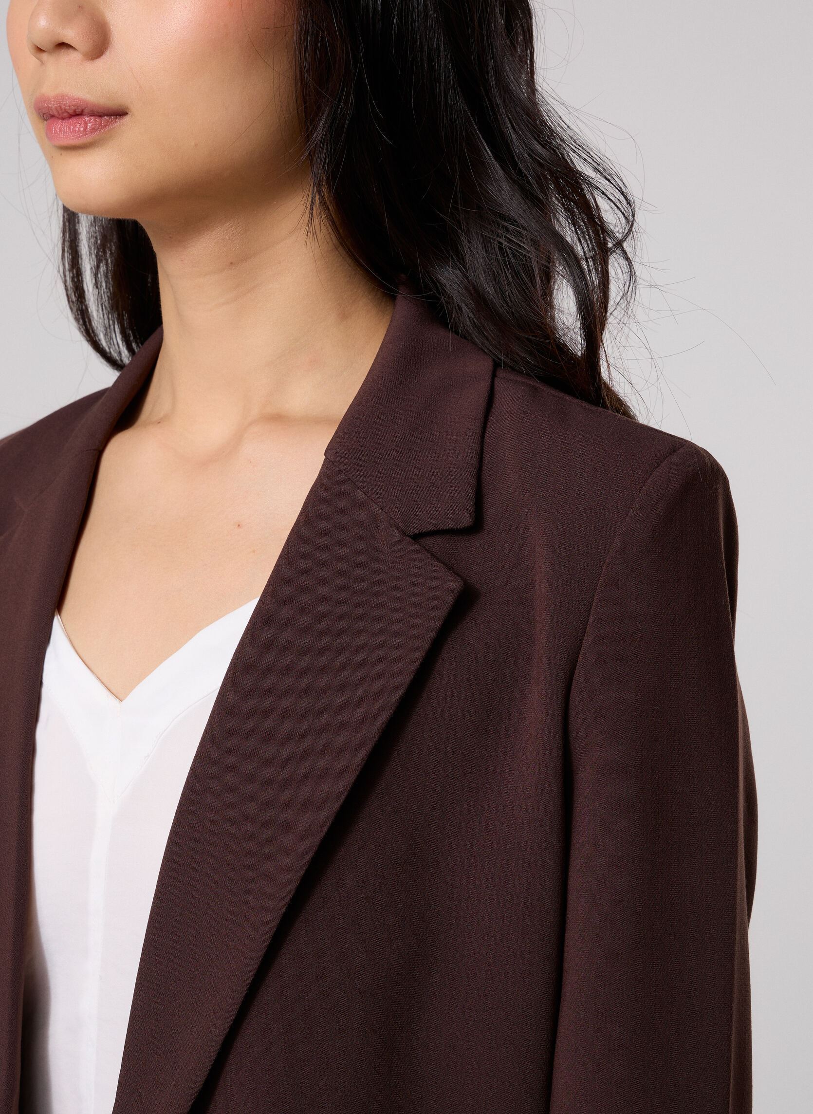 Vestes de costume VESTE-TAILLEUR femme marron Georgia Rose Vestes de costume VESTE-TAILLEUR femme marron BLACK COFFEE