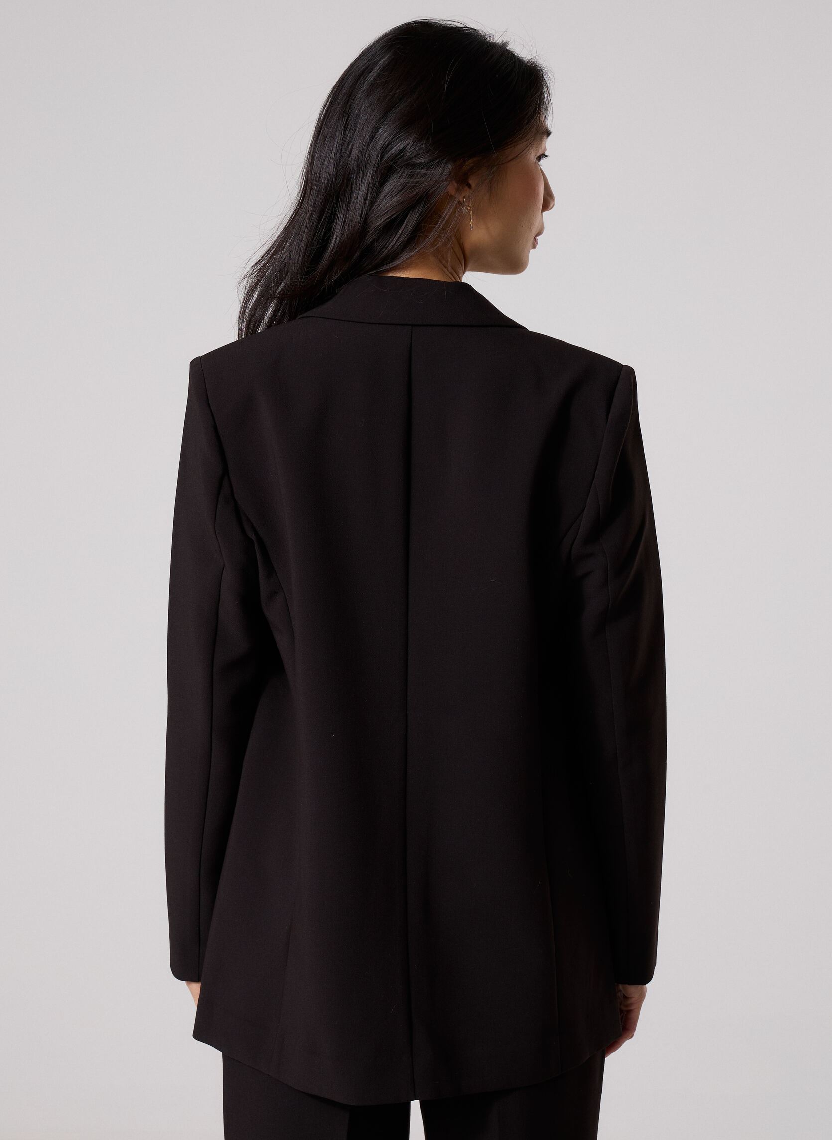 Vestes de costume VESTE-TAILLEUR femme noir Georgia Rose Vestes de costume VESTE-TAILLEUR femme noir JET BLACK