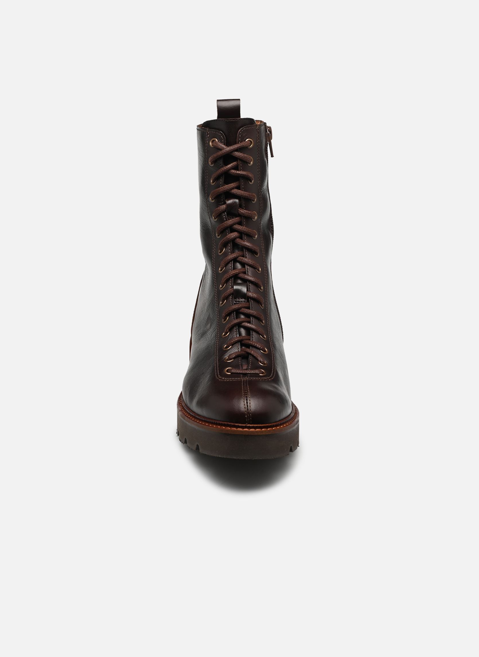 Bottines basses Elia femme marron Georgia Rose Bottines basses Elia femme marron CHOCOLAT