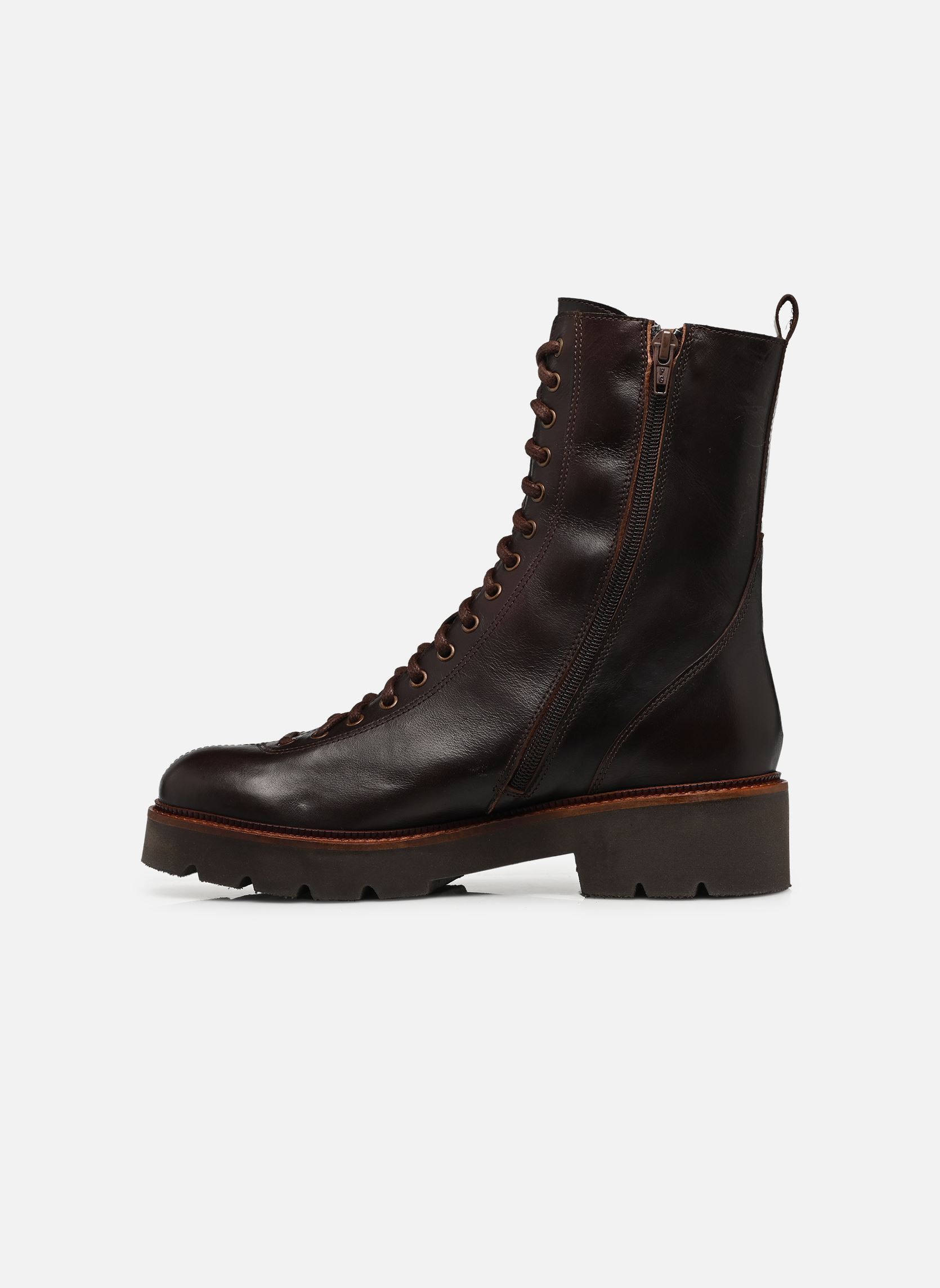 Bottines basses Elia femme marron Georgia Rose Bottines basses Elia femme marron CHOCOLAT