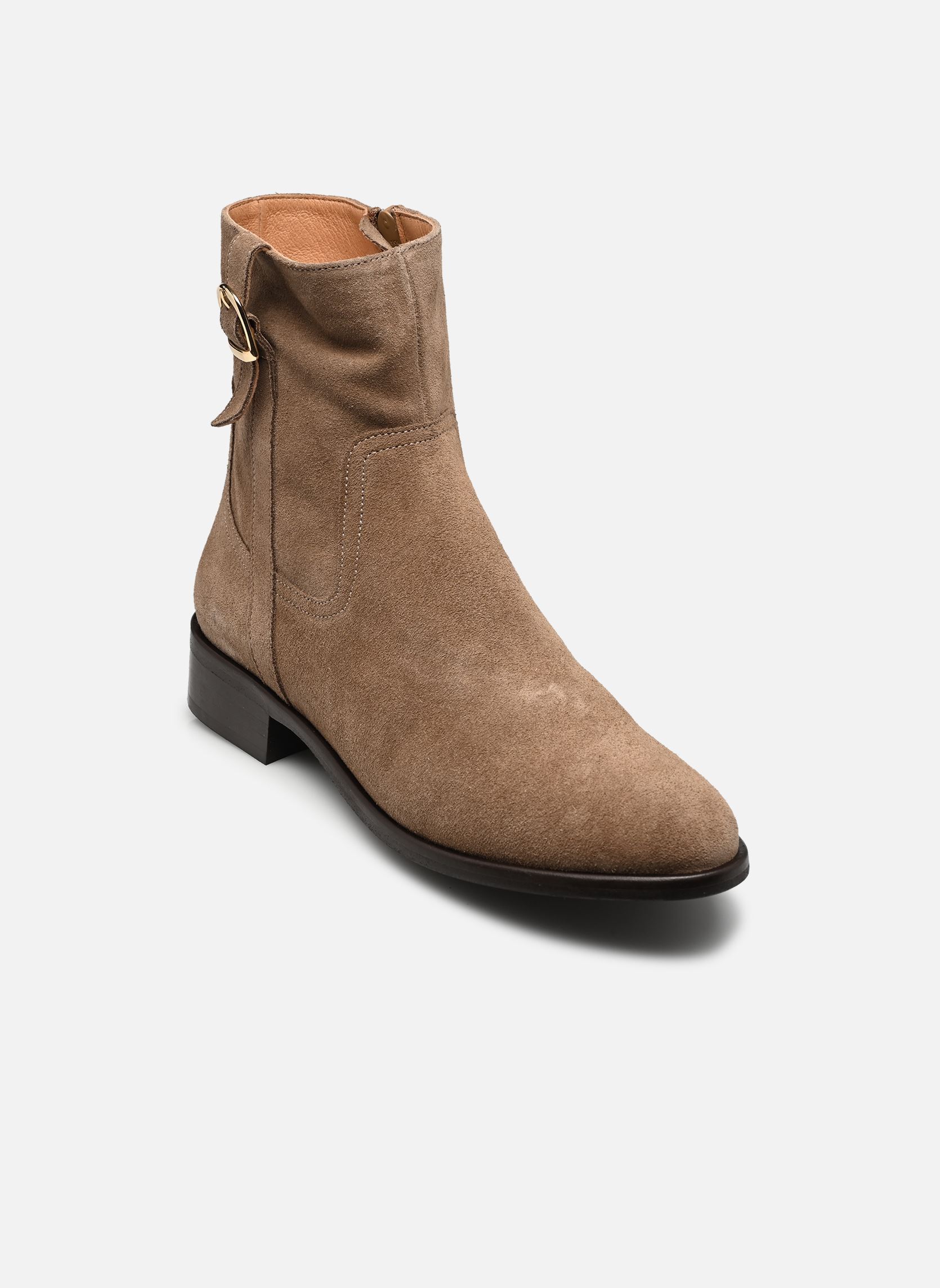 Bottines basses Enora femme marron Georgia Rose Bottines basses Enora femme marron TAUPE