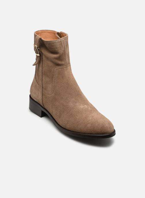 Georgia Rose Bottines basses Enora femme marron