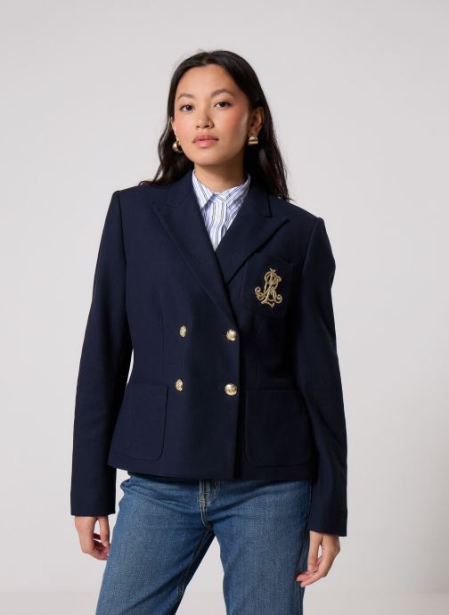 Lauren Ralph Lauren Bomberjacken Blazer croisé 200P14021002 damen blau