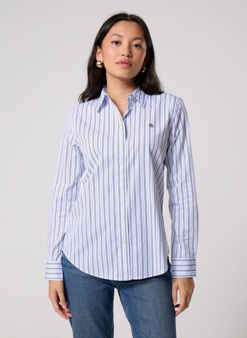 Lauren Ralph Lauren Chemises Chemise rayée multi femme blanc