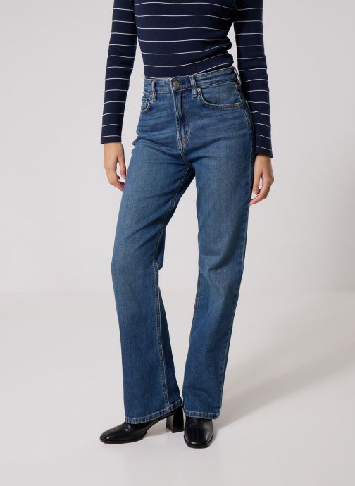 Lauren Ralph Lauren Jeans droit Jean à jambes larges femme bleu