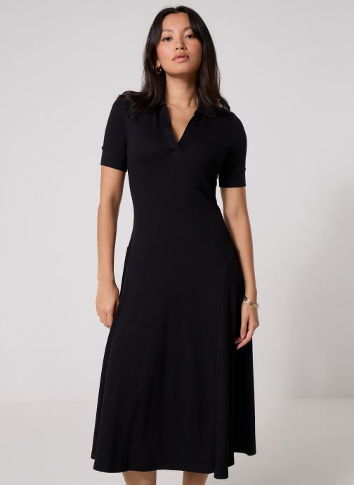 Lauren Ralph Lauren Robes longues Robe polo longue 200P14037002 femme noir