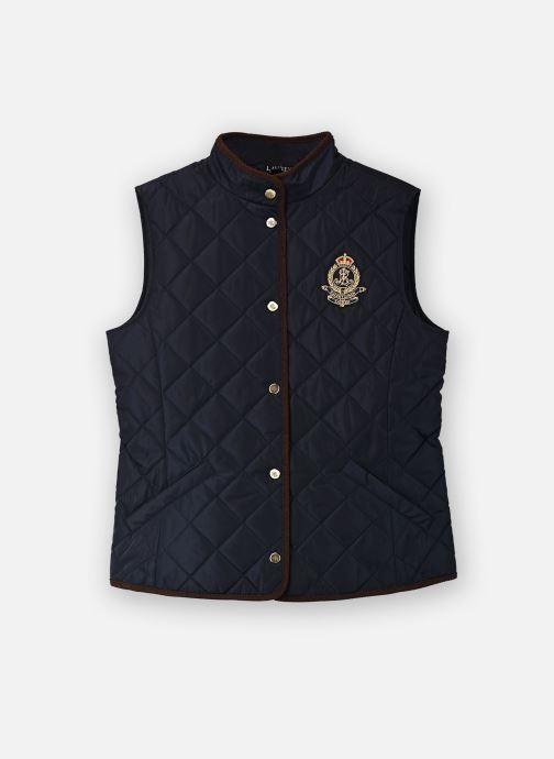 Lauren Ralph Lauren Doudounes Veste sans manches à écusson femme marine