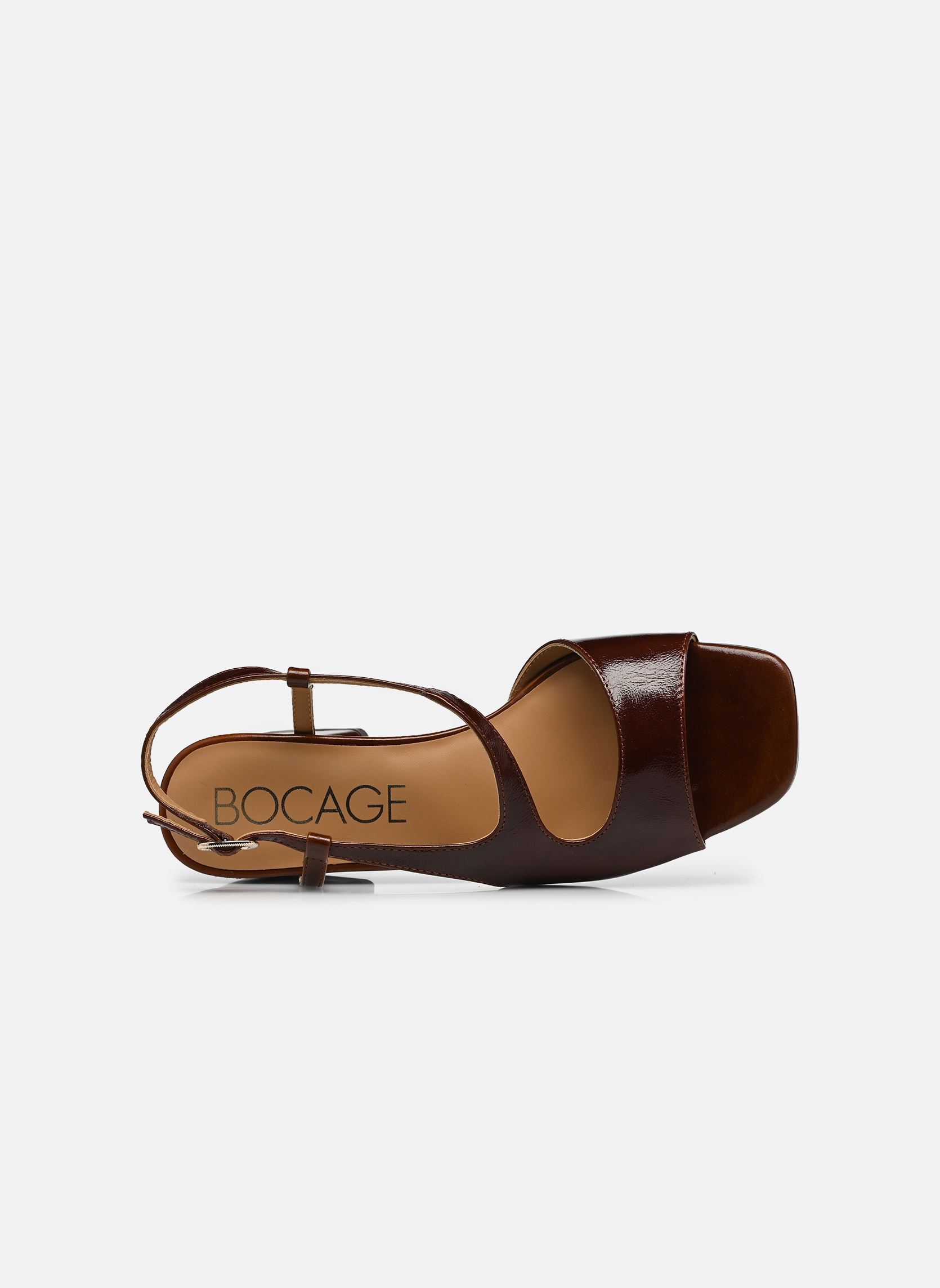 Sandalen HALYA dames bruin Bocage Sandalen HALYA dames bruin MARRON