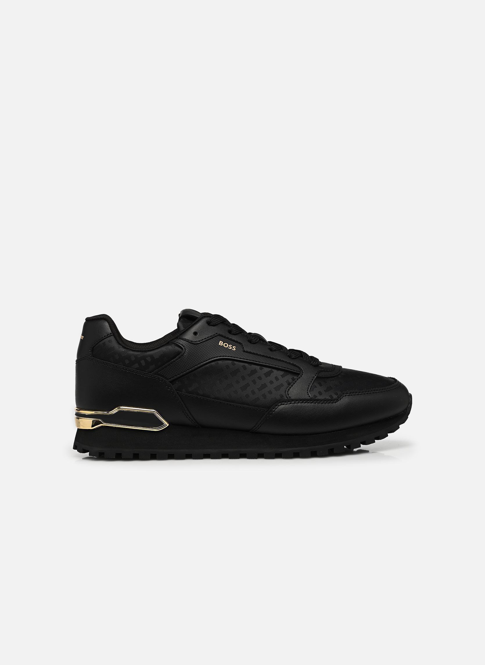 Niedrige Sneaker Parkour-L_Runn_nmnal herren schwarz BOSS Niedrige Sneaker Parkour-L_Runn_nmnal herren schwarz 007-BLACK