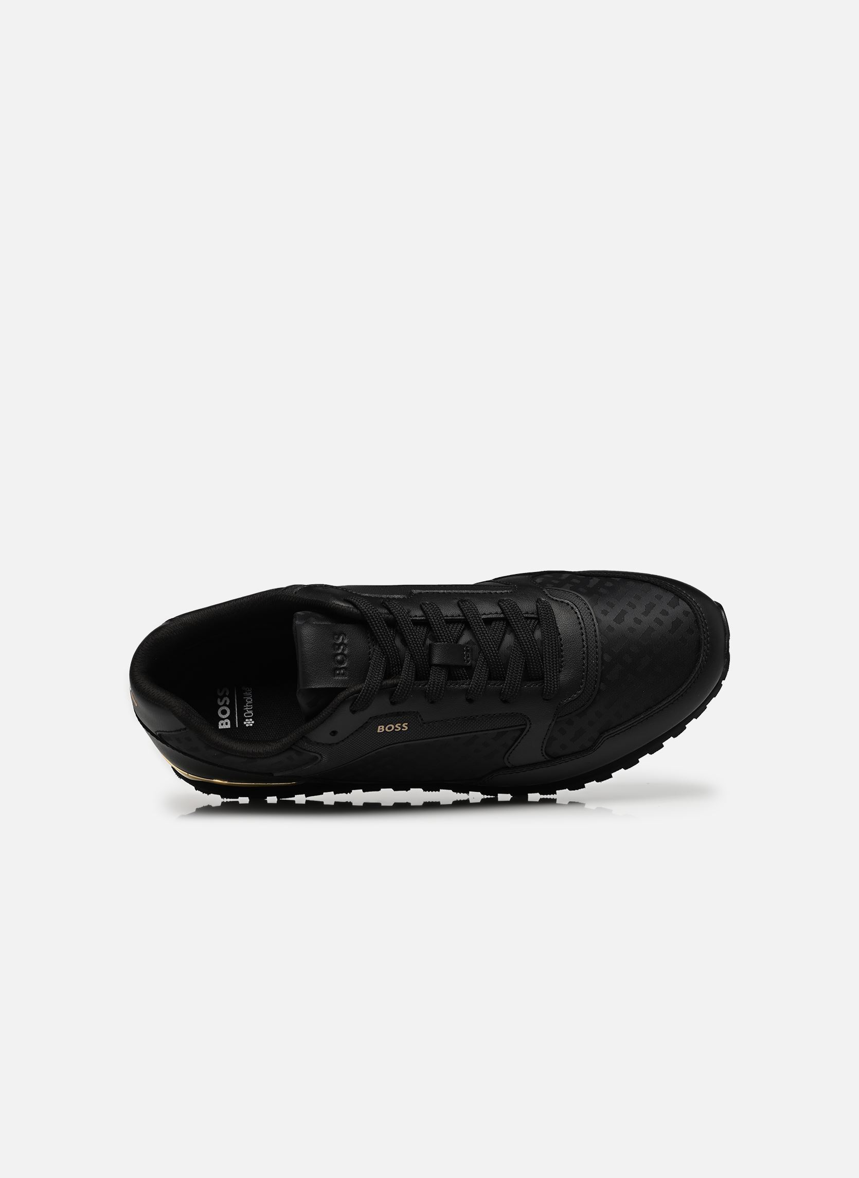 Niedrige Sneaker Parkour-L_Runn_nmnal herren schwarz BOSS Niedrige Sneaker Parkour-L_Runn_nmnal herren schwarz 007-BLACK